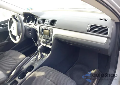 2016 Volkswagen Passat 1.8T S from USA, damaged, VIN 1VWAT7A30GC011115